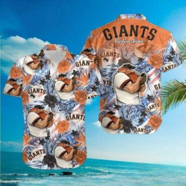 San Francisco Giants Custom Catch Hawaiian Shirt Unisex T-shirt, Sweatshirt, Hoodie, Long Sleeve Tee - T-Shirt, Sweatshirt, Hoodie