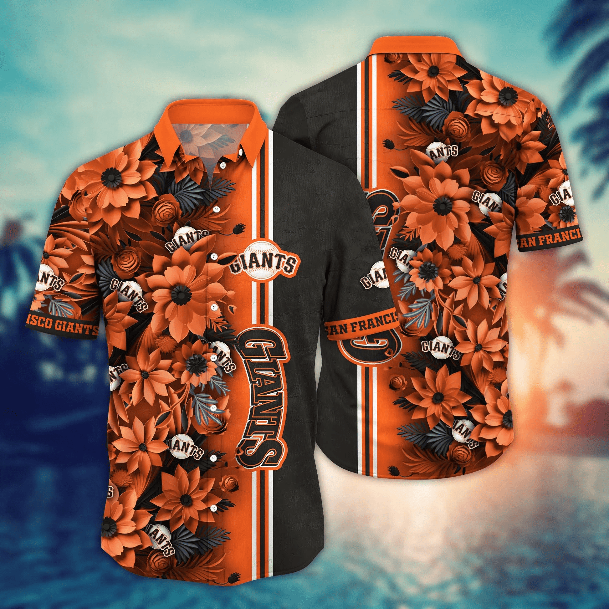 San Francisco Giants MLB Hawaiian Shirt Custom Water Sports Aloha Shirt Unisex T-shirt, Sweatshirt, Hoodie, Long Sleeve Tee - T-Shirt, Sweatshirt, Hoodie