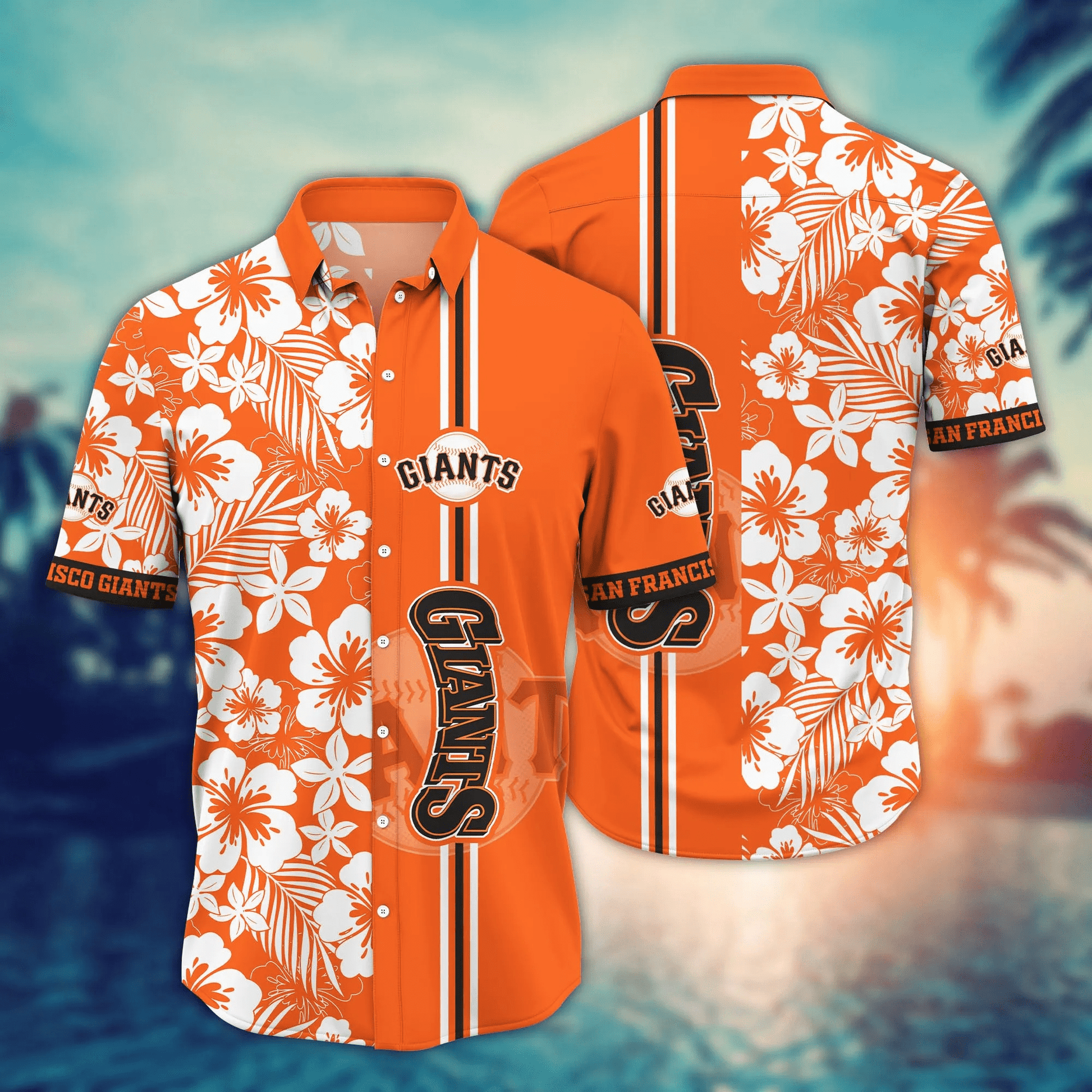 San Francisco Giants MLB Hawaiian Shirt Sunburntime Aloha Shirt Unisex T-shirt, Sweatshirt, Hoodie, Long Sleeve Tee - T-Shirt, Sweatshirt, Hoodie