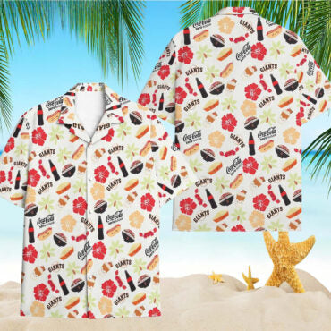 San Francisco Giants Retro Beach Hawaiian Shirt Unisex T-shirt, Sweatshirt, Hoodie, Long Sleeve Tee - T-Shirt, Sweatshirt, Hoodie