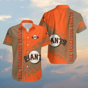 San Francisco Giants Retro Brush Stroke Hawaiian Shirt Unisex T-shirt, Sweatshirt, Hoodie, Long Sleeve Tee - T-Shirt, Sweatshirt, Hoodie