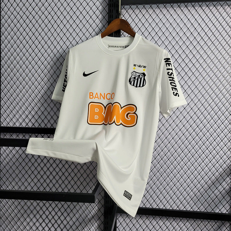 Santos 2012/13 Retro Jersey sports jersey product view 2