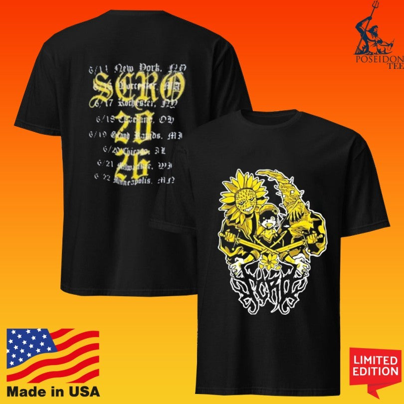 Scromusic Scro By Divide Tour T-shirt Unisex T-shirt, Sweatshirt, Hoodie, Long Sleeve Tee - T-Shirt, Sweatshirt, Hoodie