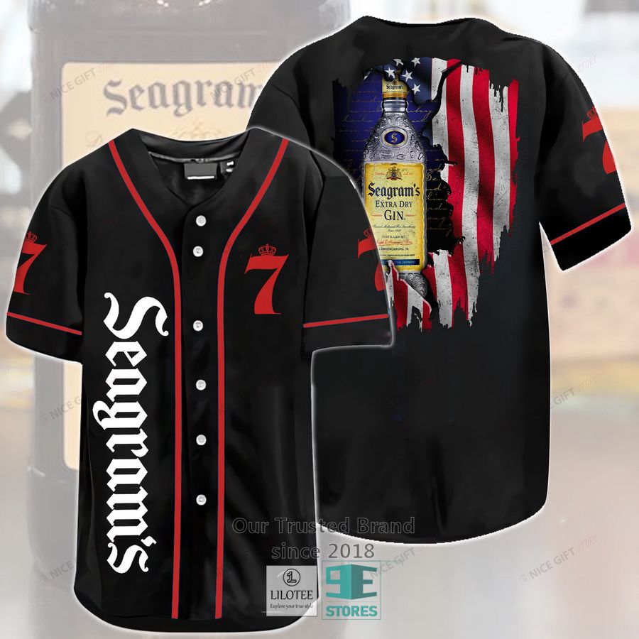 Seagram S Baseball Jersey Unisex T-shirt, Sweatshirt, Hoodie, Long Sleeve Tee - T-Shirt, Sweatshirt, Hoodie