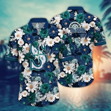 Seattle Mariners Island Dream Hawaiian Shirt Unisex T-shirt, Sweatshirt, Hoodie, Long Sleeve Tee - T-Shirt, Sweatshirt, Hoodie