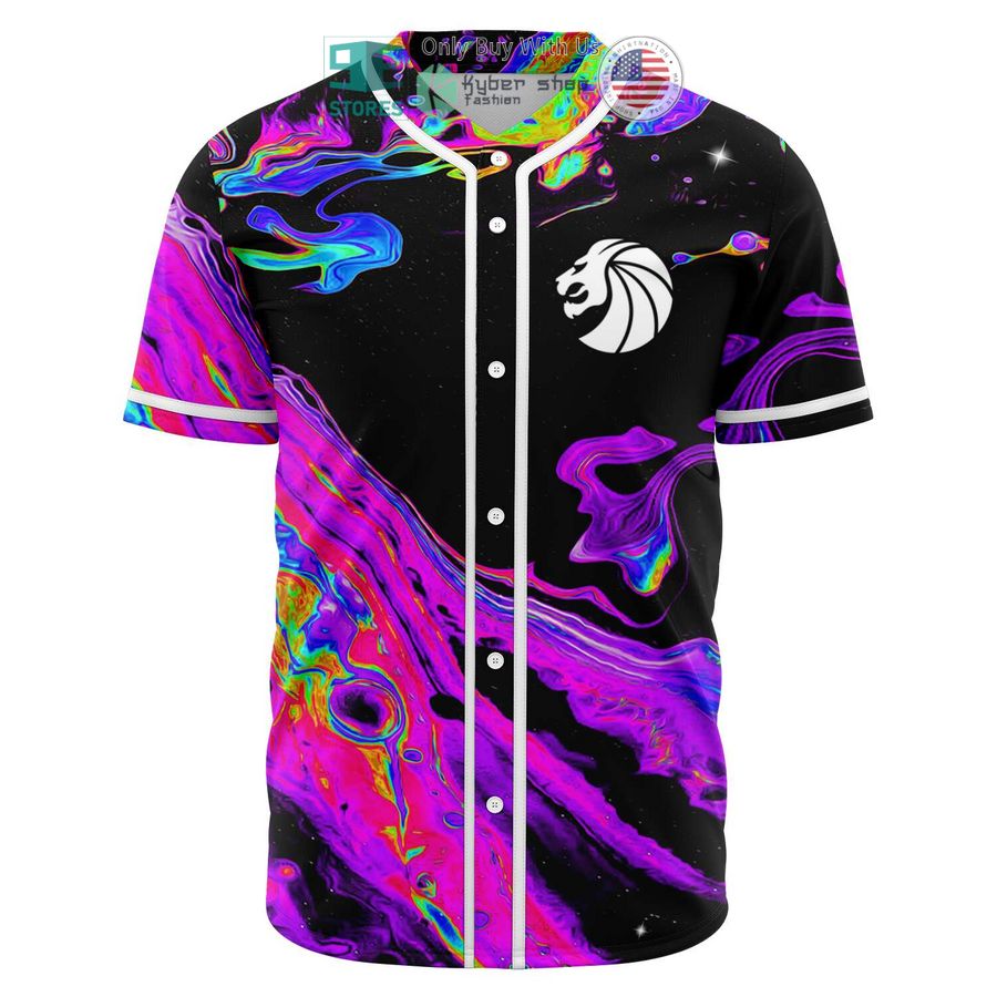 BEST Seven Lions Acid Trip Pattern Baseball Jersey Unisex T-shirt, Sweatshirt, Hoodie, Long Sleeve Tee - T-Shirt, Sweatshirt, Hoodie