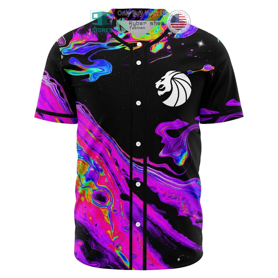 BEST Seven Lions balck acid trip pattern Baseball Jersey Unisex T-shirt, Sweatshirt, Hoodie, Long Sleeve Tee - T-Shirt, Sweatshirt, Hoodie