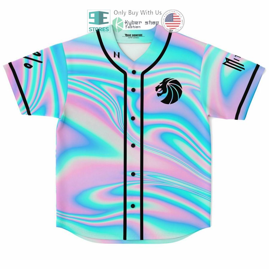 BEST Seven Lions logo hologram pattern Baseball Jersey Unisex T-shirt, Sweatshirt, Hoodie, Long Sleeve Tee - T-Shirt, Sweatshirt, Hoodie
