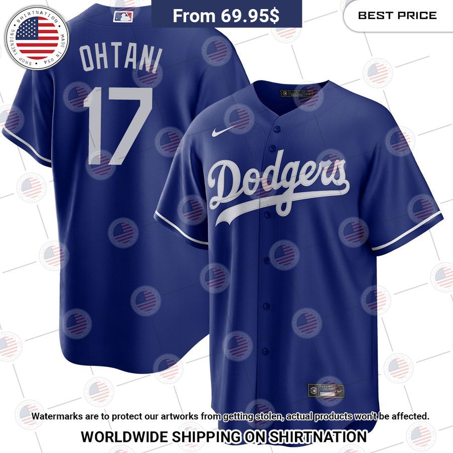 Shohei Ohtani 17 Los Angeles Dodgers Baseball Jersey Unisex T-shirt, Sweatshirt, Hoodie, Long Sleeve Tee - T-Shirt, Sweatshirt, Hoodie