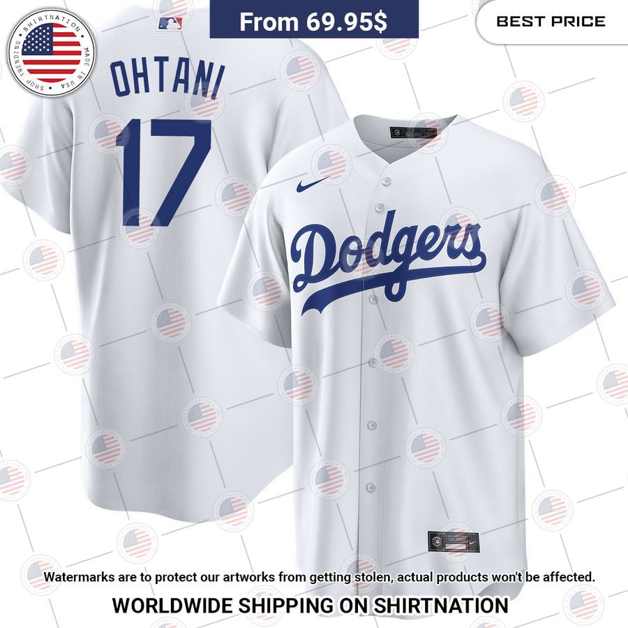 Shohei Ohtani 17 Los Angeles Dodgers Home Jersey Unisex T-shirt, Sweatshirt, Hoodie, Long Sleeve Tee - T-Shirt, Sweatshirt, Hoodie