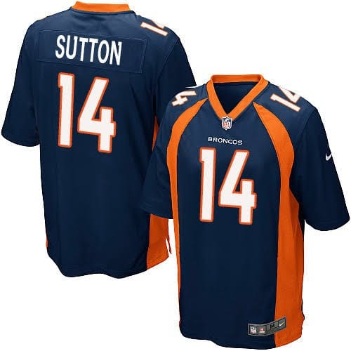Courtland Sutton Denver Broncos Jersey football jersey product view 1