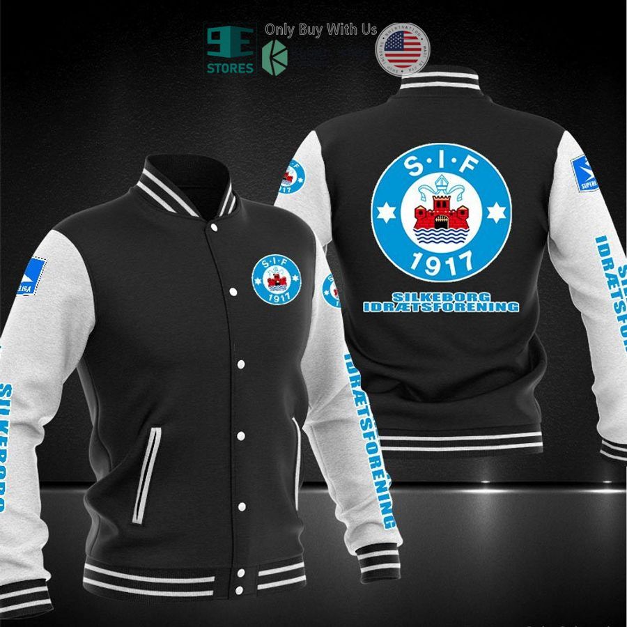 BEST Silkeborg IF Baseball Jacket Unisex T-shirt, Sweatshirt, Hoodie, Long Sleeve Tee - T-Shirt, Sweatshirt, Hoodie