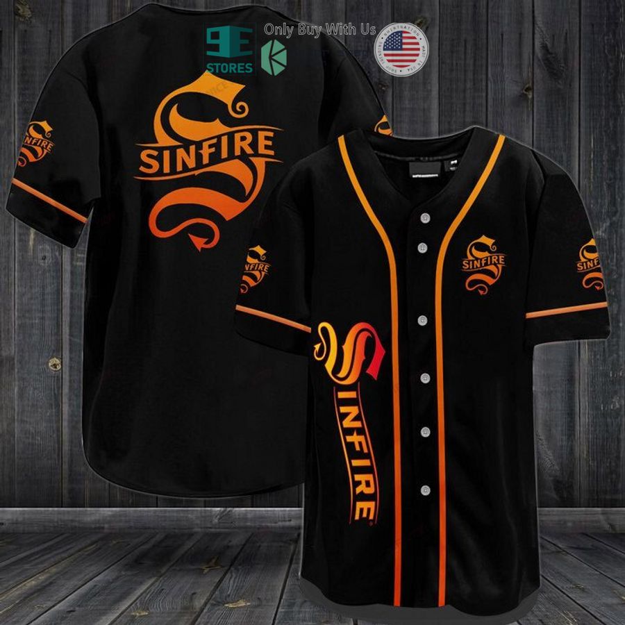 BEST Sinfire logo black Baseball Jersey Unisex T-shirt, Sweatshirt, Hoodie, Long Sleeve Tee - T-Shirt, Sweatshirt, Hoodie