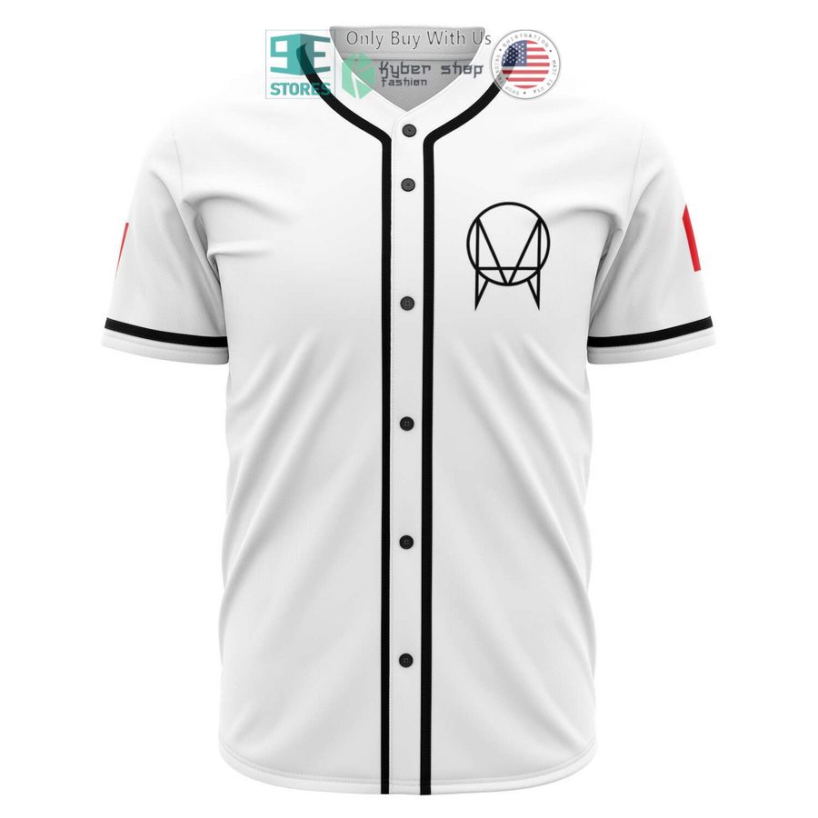 BEST Skrillex logo white Baseball Jersey Unisex T-shirt, Sweatshirt, Hoodie, Long Sleeve Tee - T-Shirt, Sweatshirt, Hoodie