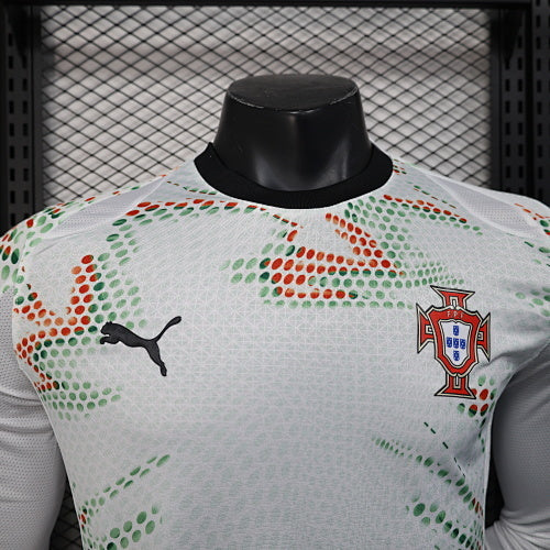 2026 Portugal Away Long-Sleeve Player Version Jersey sports jersey product view 3
