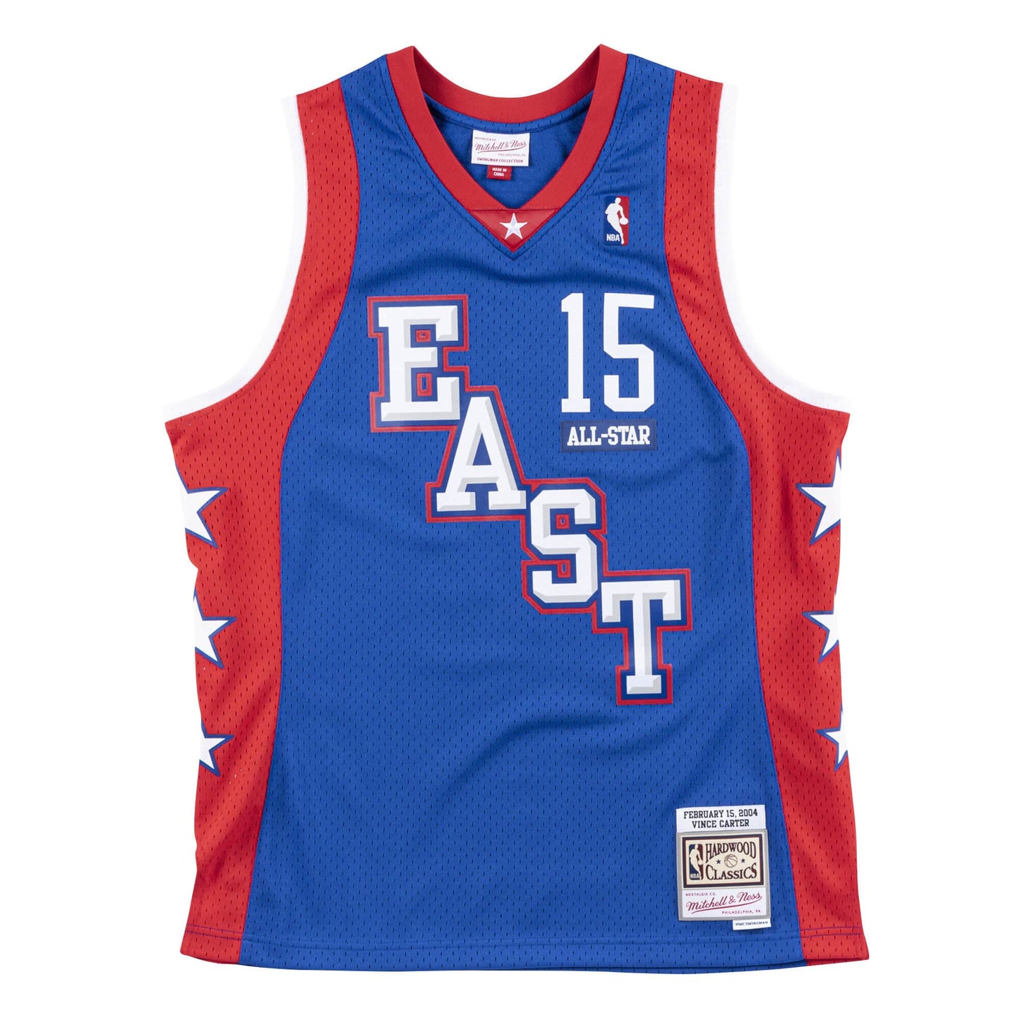 Vince Carter All-Star East 2004-05 Jersey sports jersey product view 1