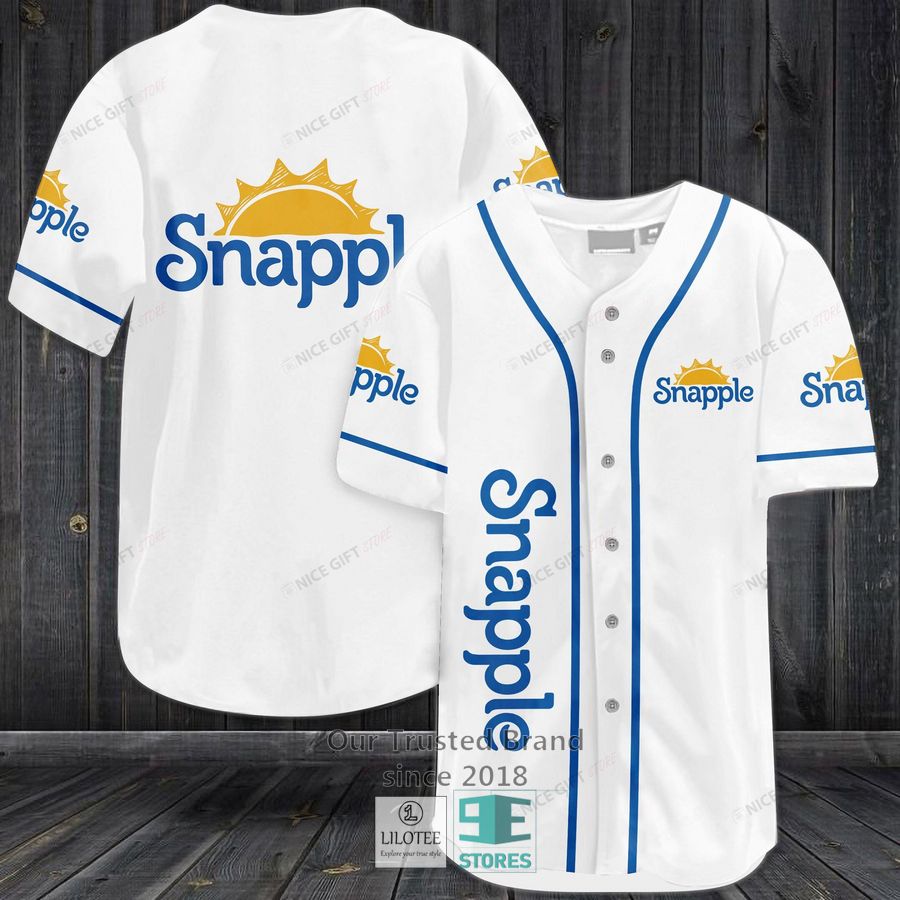 Snapple Baseball Jersey Unisex T-shirt, Sweatshirt, Hoodie, Long Sleeve Tee - T-Shirt, Sweatshirt, Hoodie