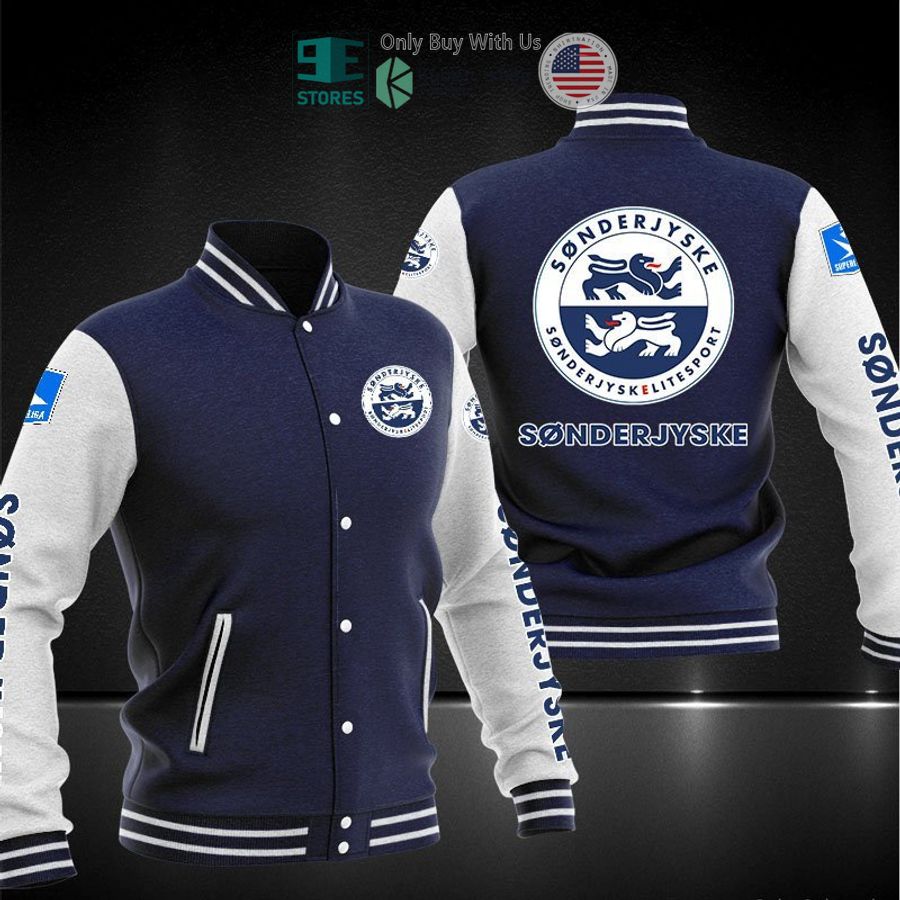 BEST SonderjyskE Fodbold Baseball Jacket Unisex T-shirt, Sweatshirt, Hoodie, Long Sleeve Tee - T-Shirt, Sweatshirt, Hoodie