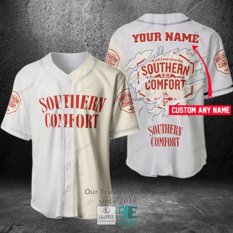 Southern Comfort Your Name Baseball Jersey Unisex T-shirt, Sweatshirt, Hoodie, Long Sleeve Tee - T-Shirt, Sweatshirt, Hoodie