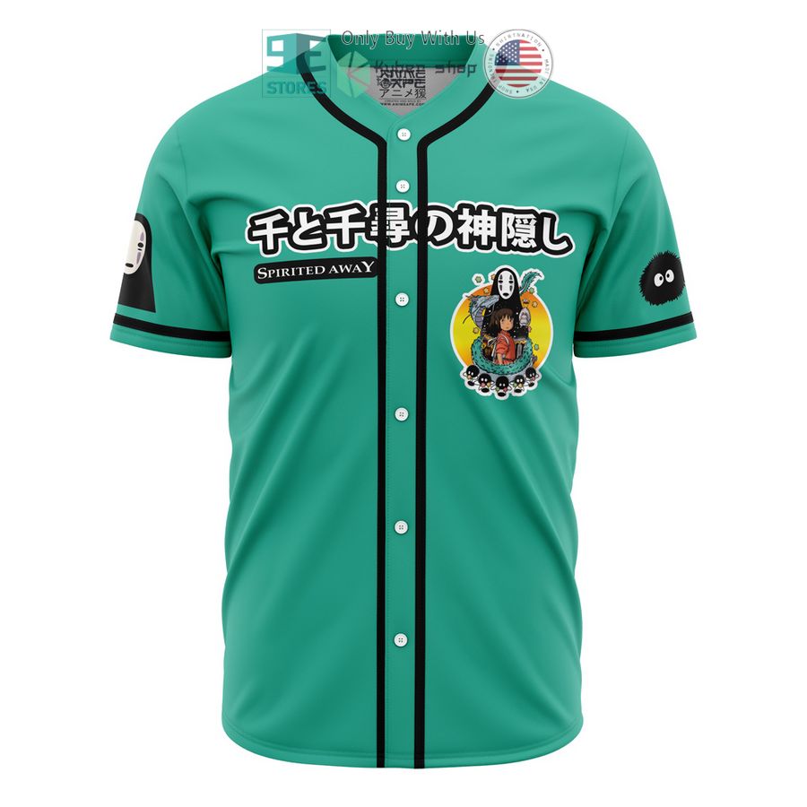 BEST Spirited Away Studio Ghibli Baseball Jersey Unisex T-shirt, Sweatshirt, Hoodie, Long Sleeve Tee - T-Shirt, Sweatshirt, Hoodie