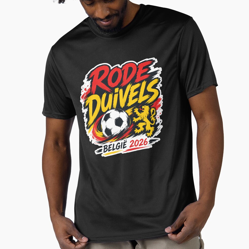 Belgium 2026 Red Devils Football by RedCircleArt Unisex T-shirt, Sweatshirt, Hoodie, Long Sleeve Tee - T-Shirt, Sweatshirt, Hoodie