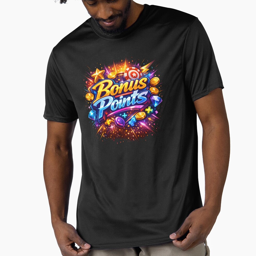 Bonus Points! Chic & Colourful Design by VintageImageInc Unisex T-shirt, Sweatshirt, Hoodie, Long Sleeve Tee - T-Shirt, Sweatshirt, Hoodie