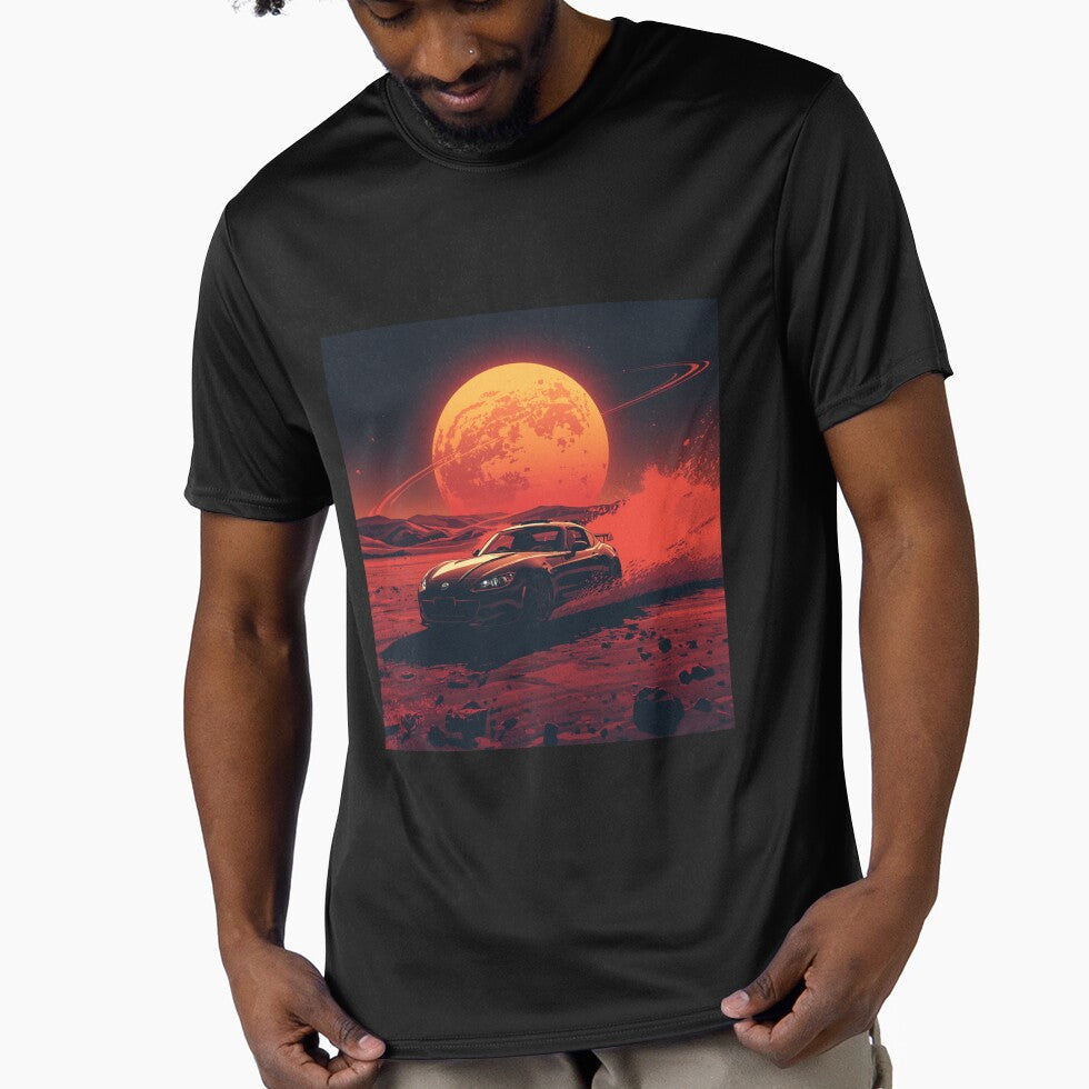 Sports Car on Mars by SportsShip Unisex T-shirt, Sweatshirt, Hoodie, Long Sleeve Tee - T-Shirt, Sweatshirt, Hoodie