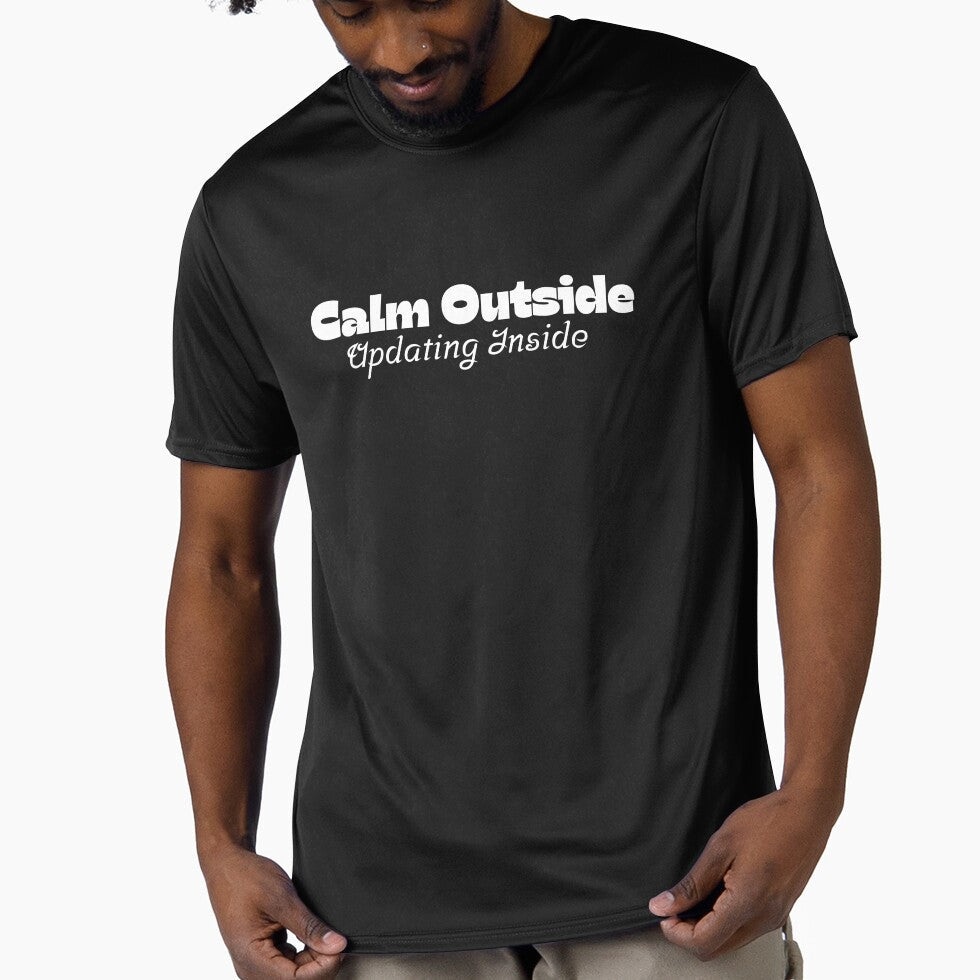 Calm Outside, Show Distance Without Talking by JokeAndStyle Unisex T-shirt, Sweatshirt, Hoodie, Long Sleeve Tee - T-Shirt, Sweatshirt, Hoodie