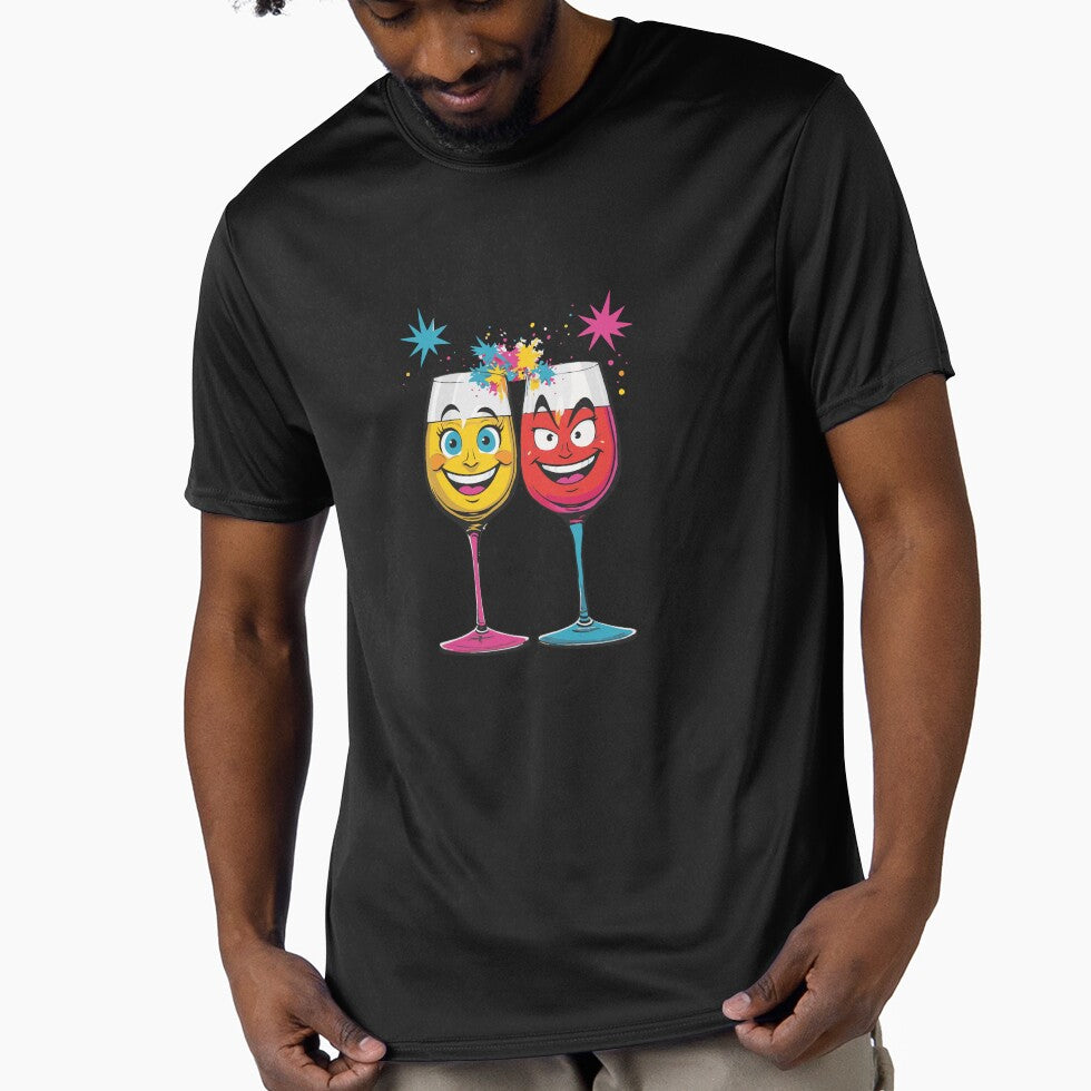 Wine pairing by After De Moment Unisex T-shirt, Sweatshirt, Hoodie, Long Sleeve Tee - T-Shirt, Sweatshirt, Hoodie
