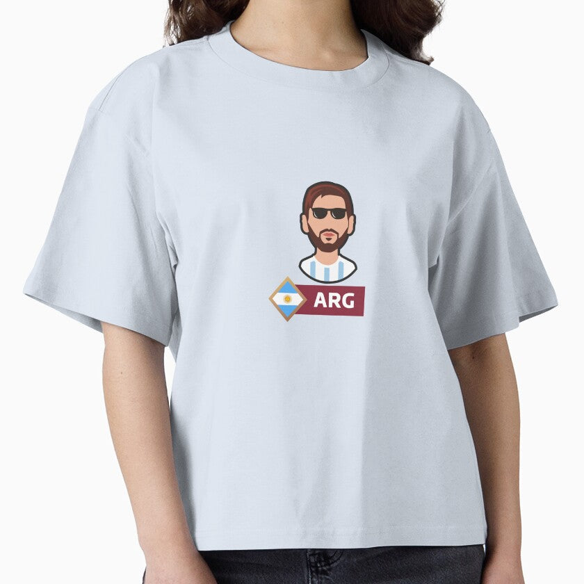 Cool Messi Argentina Jersey by veemedia Unisex T-shirt, Sweatshirt, Hoodie, Long Sleeve Tee - T-Shirt, Sweatshirt, Hoodie
