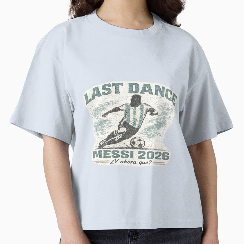 Last Dance Messi 2026 Vintage Soccer Tribute by ArthUpscale Unisex T-shirt, Sweatshirt, Hoodie, Long Sleeve Tee - T-Shirt, Sweatshirt, Hoodie