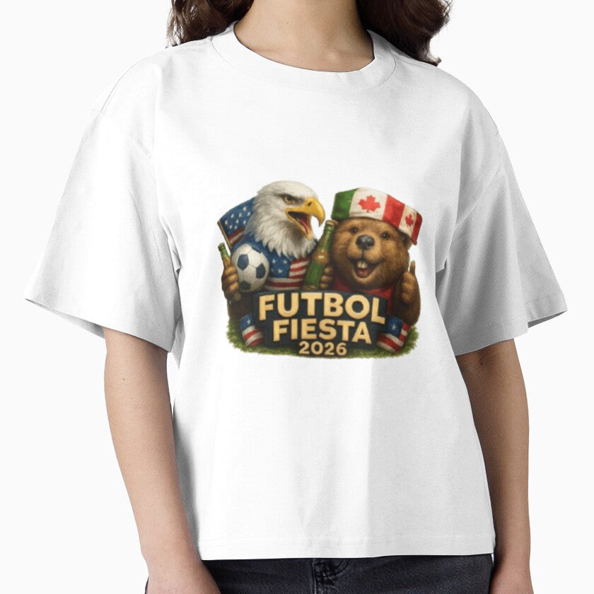 USA Eagle & Canada Beaver Soccer Fan Sticker by Pixanova Unisex T-shirt, Sweatshirt, Hoodie, Long Sleeve Tee - T-Shirt, Sweatshirt, Hoodie