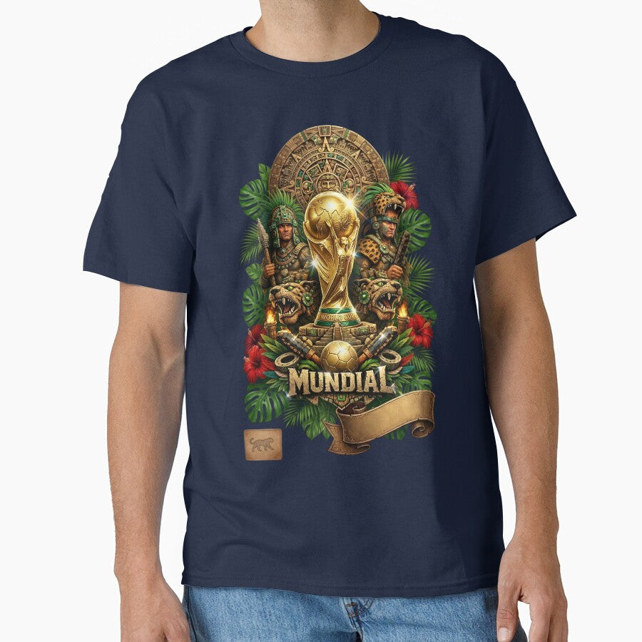World Cup 2026 Mexico Aztec Heritage by Sovereign Supply Co. Unisex T-shirt, Sweatshirt, Hoodie, Long Sleeve Tee - T-Shirt, Sweatshirt, Hoodie