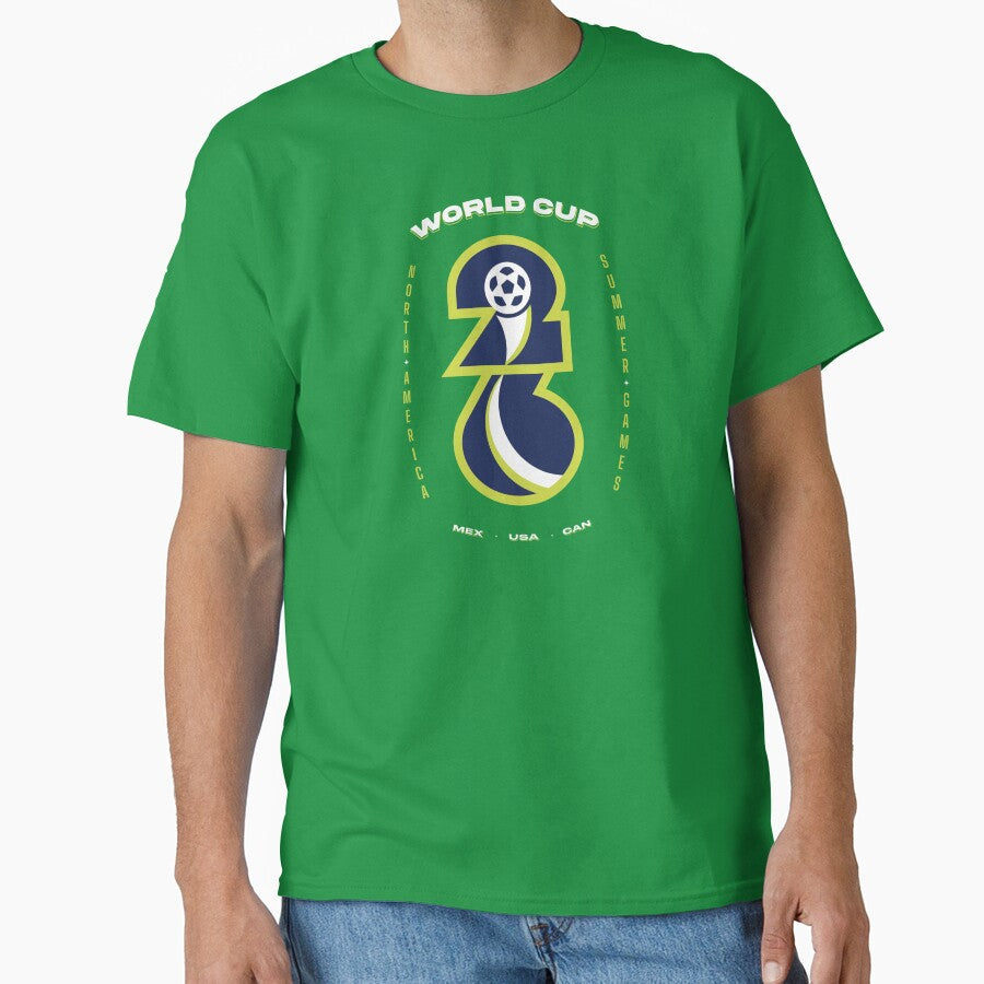 World Cup 2026 by Dustin Commer Unisex T-shirt, Sweatshirt, Hoodie, Long Sleeve Tee - T-Shirt, Sweatshirt, Hoodie