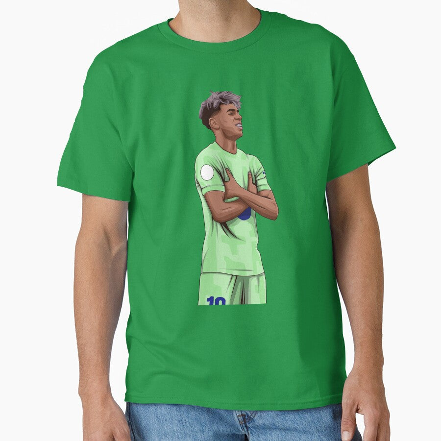 Lamine Yamal by Aldduardo Unisex T-shirt, Sweatshirt, Hoodie, Long Sleeve Tee - T-Shirt, Sweatshirt, Hoodie