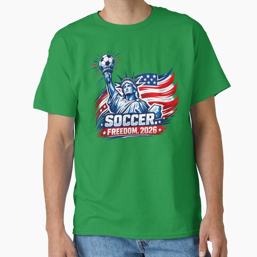 World Cup 2026 Soccer by Rewind-Clothing Unisex T-shirt, Sweatshirt, Hoodie, Long Sleeve Tee - T-Shirt, Sweatshirt, Hoodie
