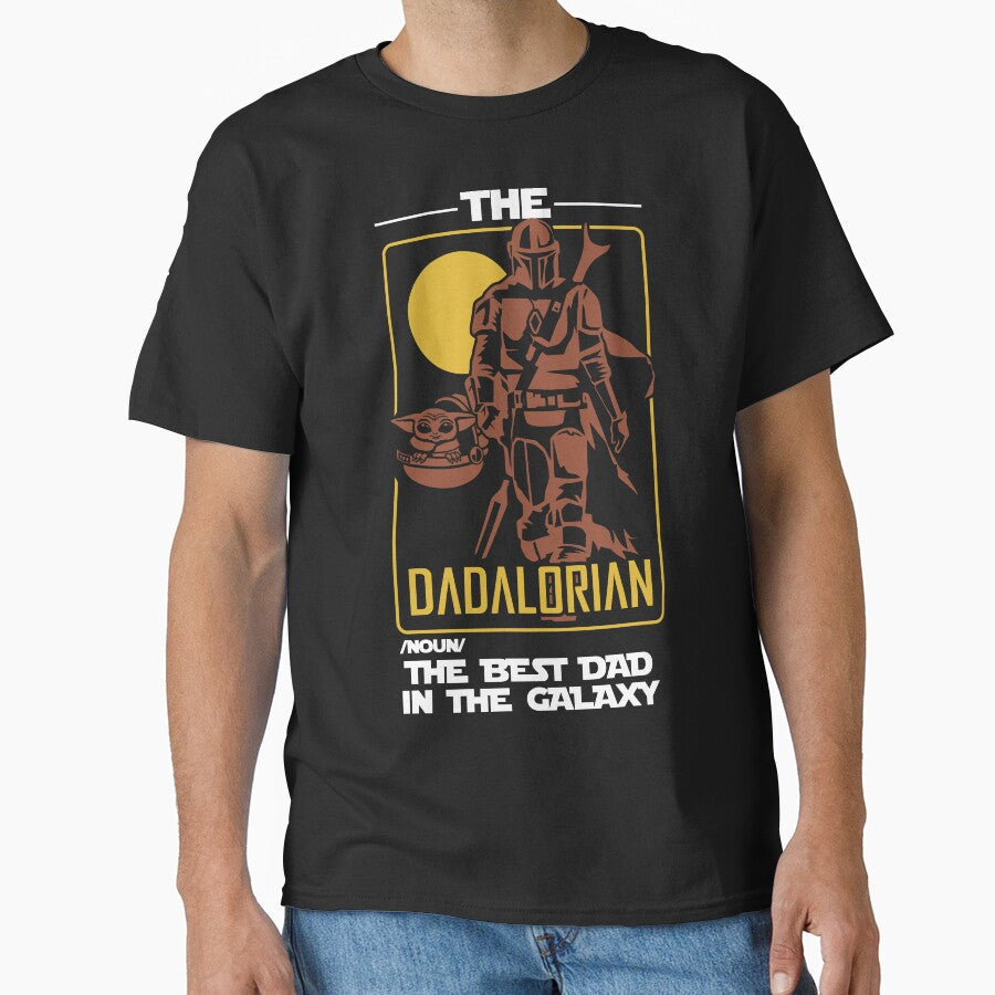 The Dadalorian The Best Dad In The Galaxy Funny Father's Day Gift by meowspring Unisex T-shirt, Sweatshirt, Hoodie, Long Sleeve Tee - T-Shirt, Sweatshirt, Hoodie