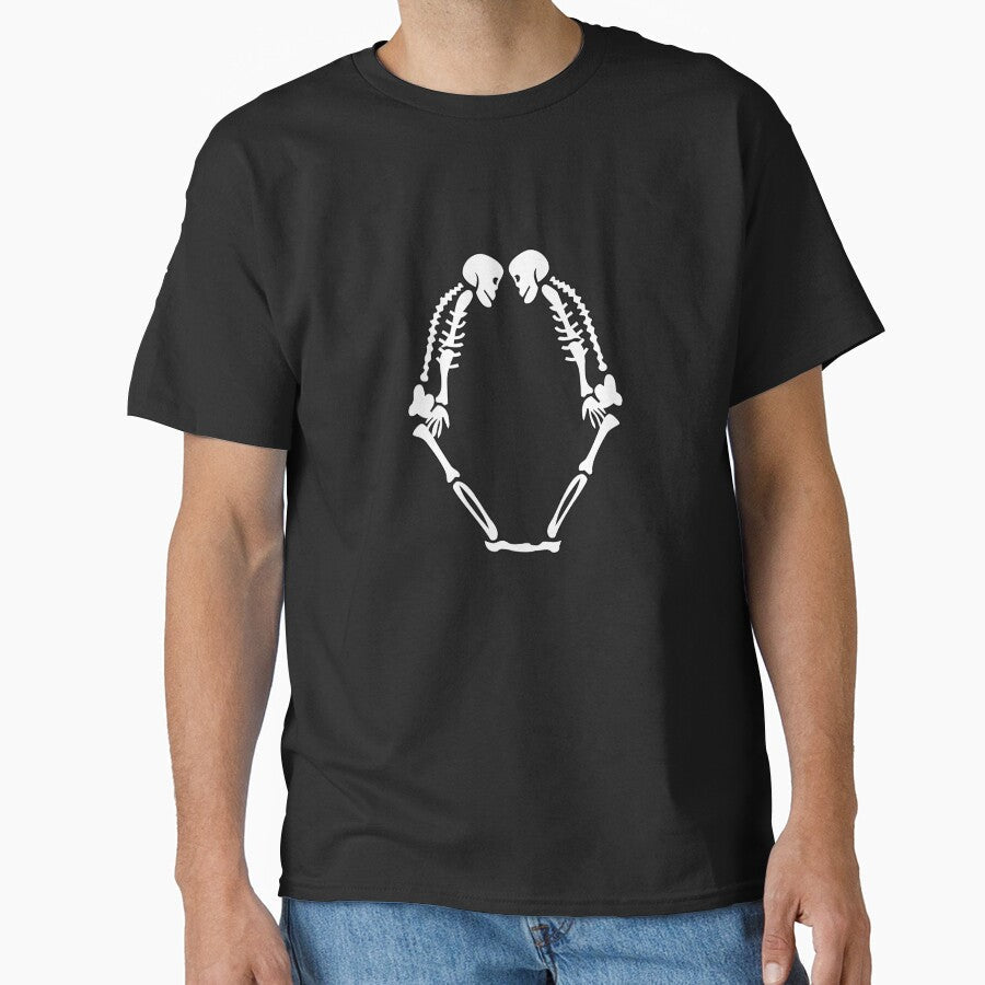 Skulls doing yoga initial monogram O by Rajeev  Singh Unisex T-shirt, Sweatshirt, Hoodie, Long Sleeve Tee - T-Shirt, Sweatshirt, Hoodie