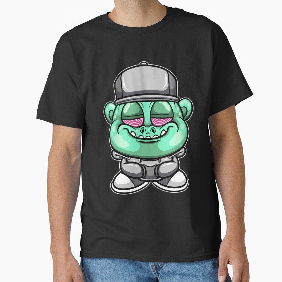friendly monster cartoon by behold27 Unisex T-shirt, Sweatshirt, Hoodie, Long Sleeve Tee - T-Shirt, Sweatshirt, Hoodie