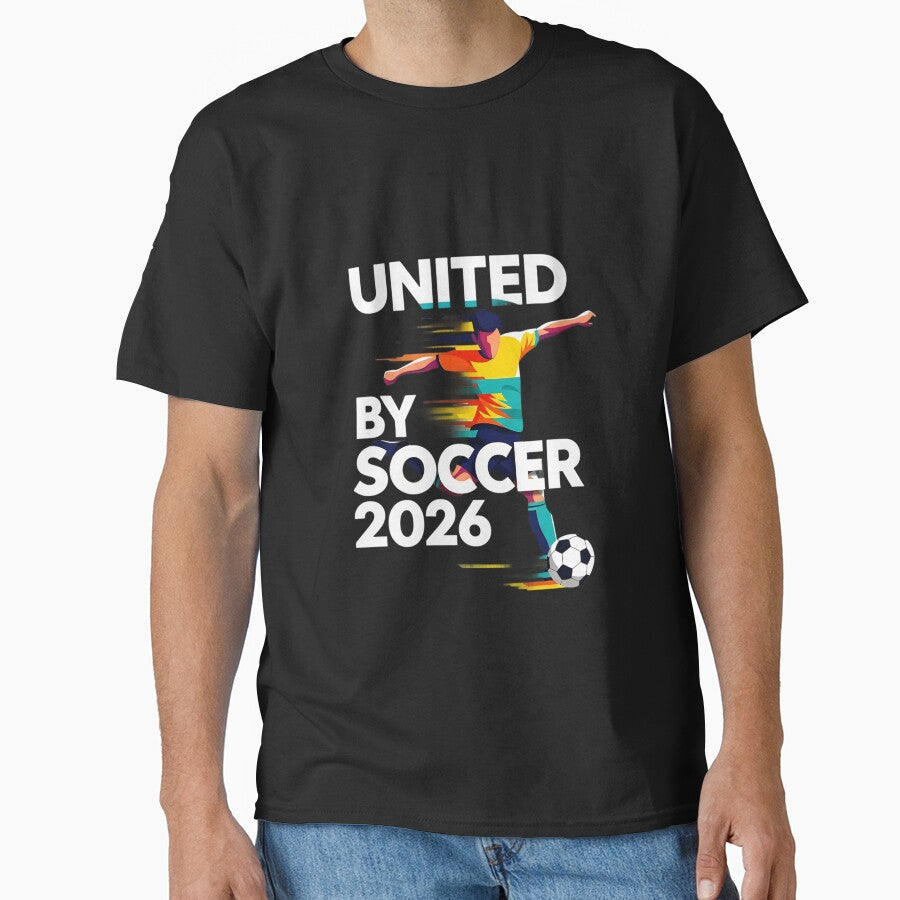 United by Soccer 2026 Football Fan Hoodie International Cup Style Graphic by UrbanPrts Unisex T-shirt, Sweatshirt, Hoodie, Long Sleeve Tee - T-Shirt, Sweatshirt, Hoodie