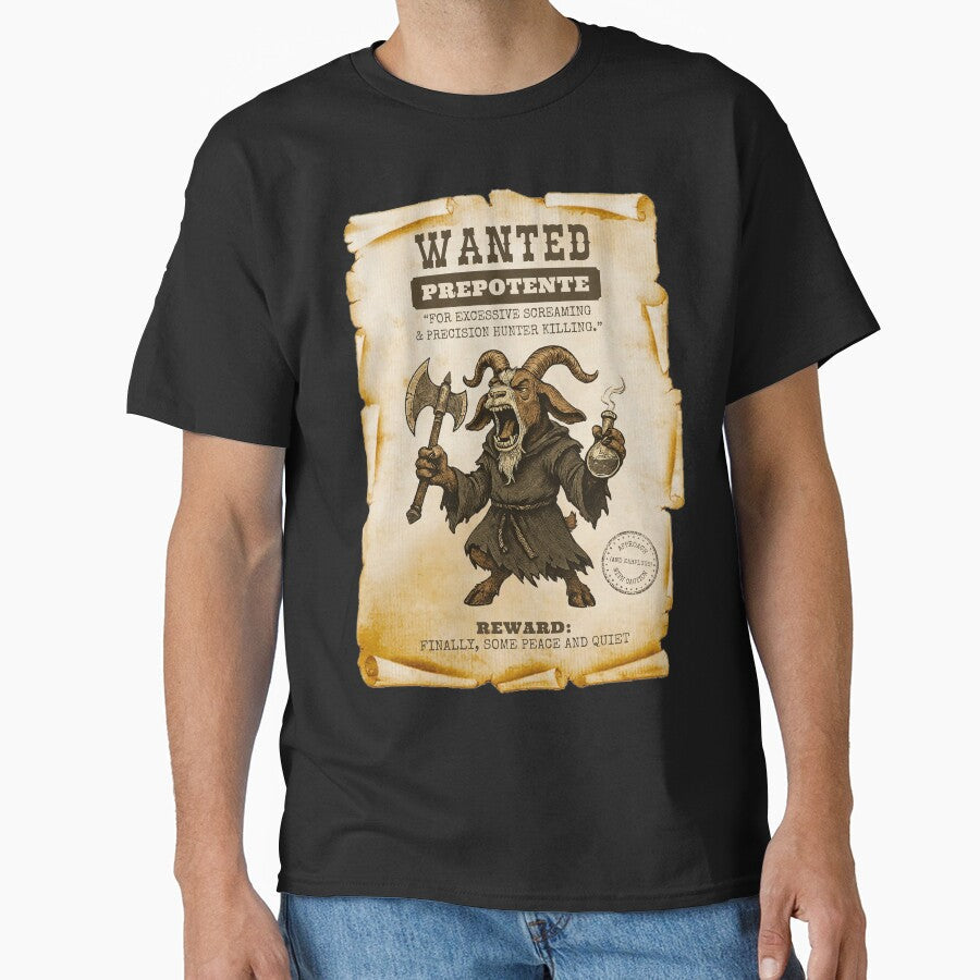 Wanted Prepotente by AgentCherry42 Unisex T-shirt, Sweatshirt, Hoodie, Long Sleeve Tee - T-Shirt, Sweatshirt, Hoodie