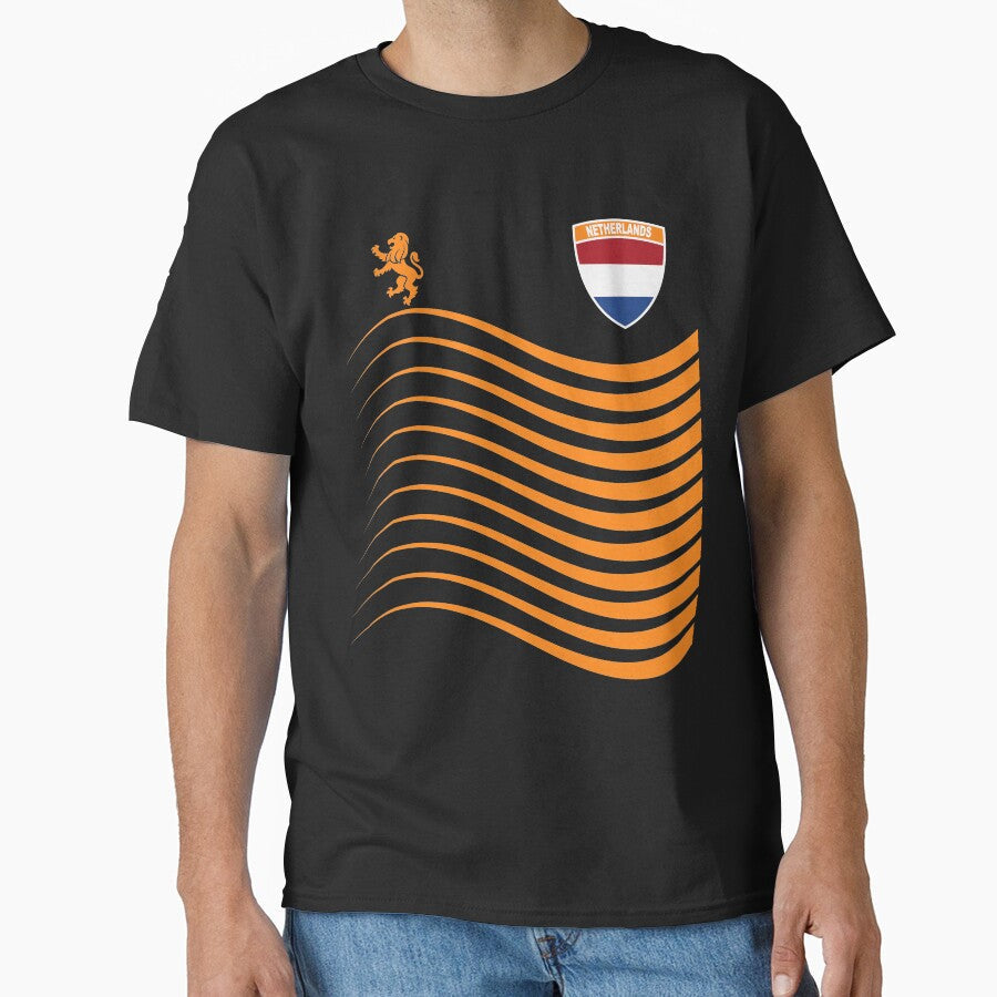 Netherlands soccer football design Nederland Flag by OgeesWorld Unisex T-shirt, Sweatshirt, Hoodie, Long Sleeve Tee - T-Shirt, Sweatshirt, Hoodie