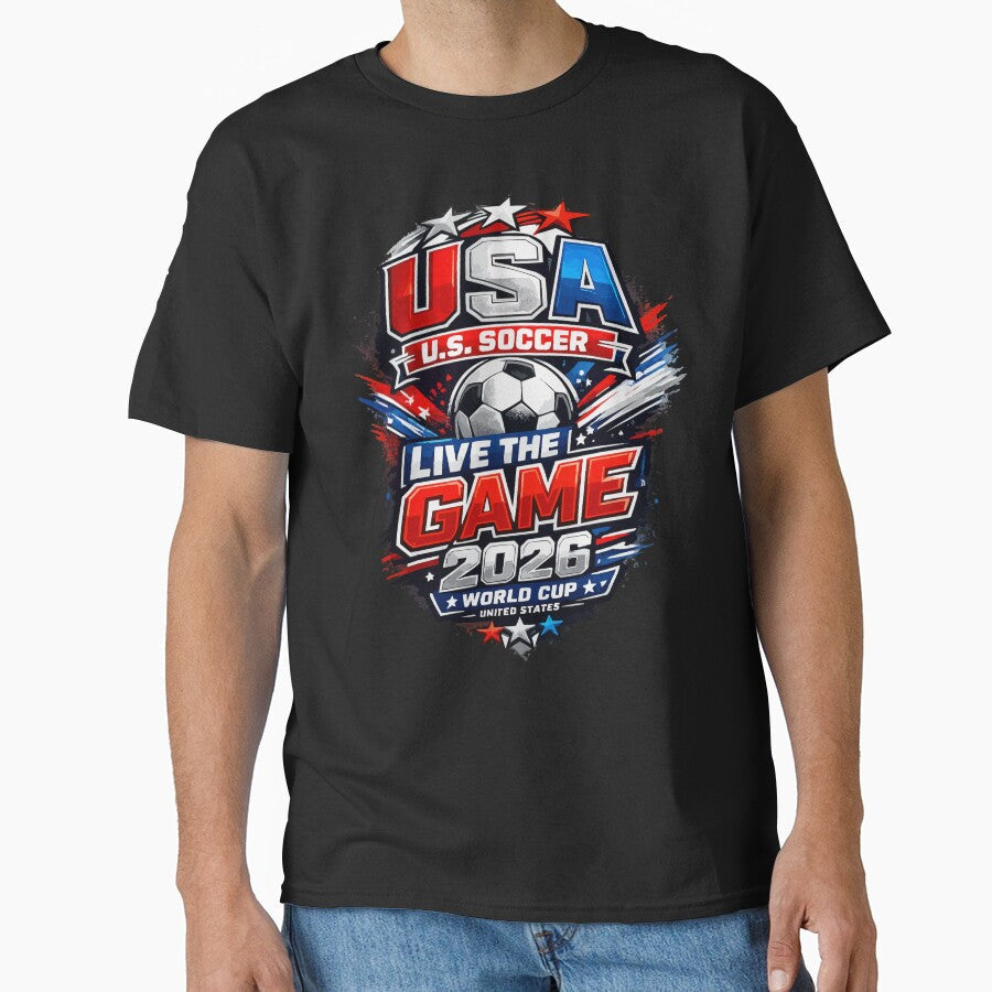SA Soccer 2026 Fan by XYZ Studio Unisex T-shirt, Sweatshirt, Hoodie, Long Sleeve Tee - T-Shirt, Sweatshirt, Hoodie