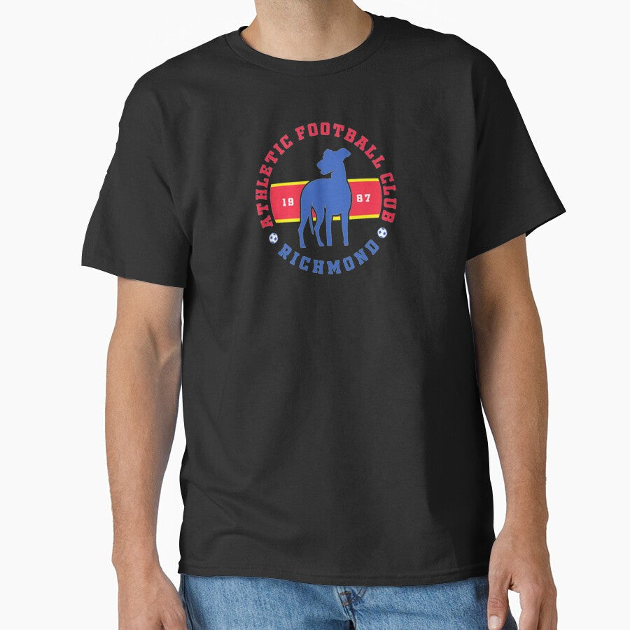 Richmond Athletic football club 1987 by Poulinharshita Unisex T-shirt, Sweatshirt, Hoodie, Long Sleeve Tee - T-Shirt, Sweatshirt, Hoodie