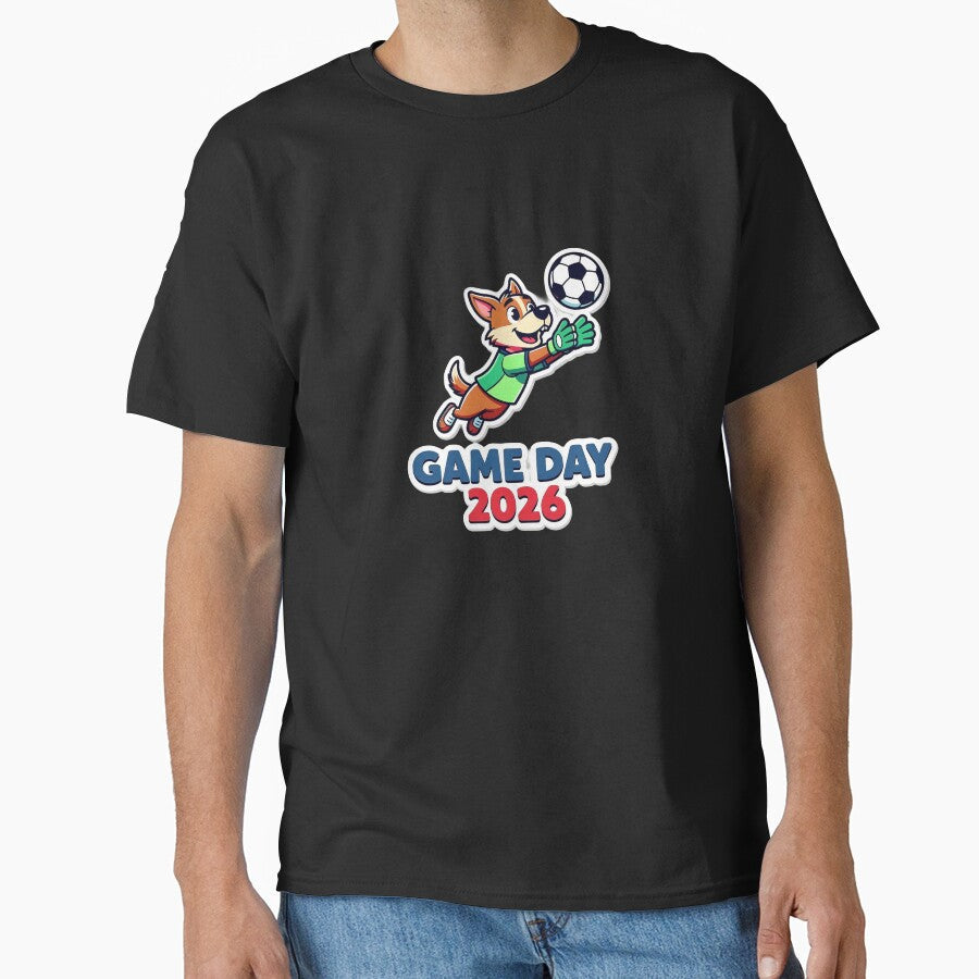 Miami Soccer Dog Design  Cute Puppy Football Fan Game Day Artwork by BrickByDream Unisex T-shirt, Sweatshirt, Hoodie, Long Sleeve Tee - T-Shirt, Sweatshirt, Hoodie
