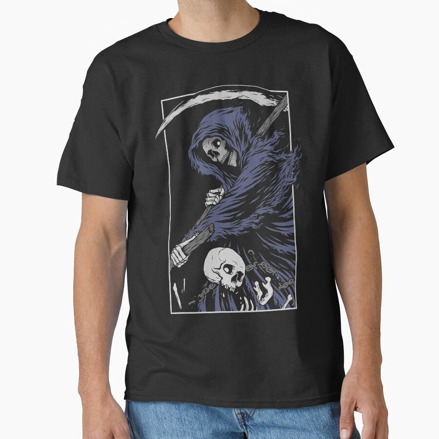 Reaper by deniart Unisex T-shirt, Sweatshirt, Hoodie, Long Sleeve Tee - T-Shirt, Sweatshirt, Hoodie