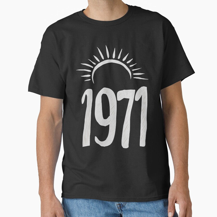 1971 T Shirt . by Nesyarat Unisex T-shirt, Sweatshirt, Hoodie, Long Sleeve Tee - T-Shirt, Sweatshirt, Hoodie