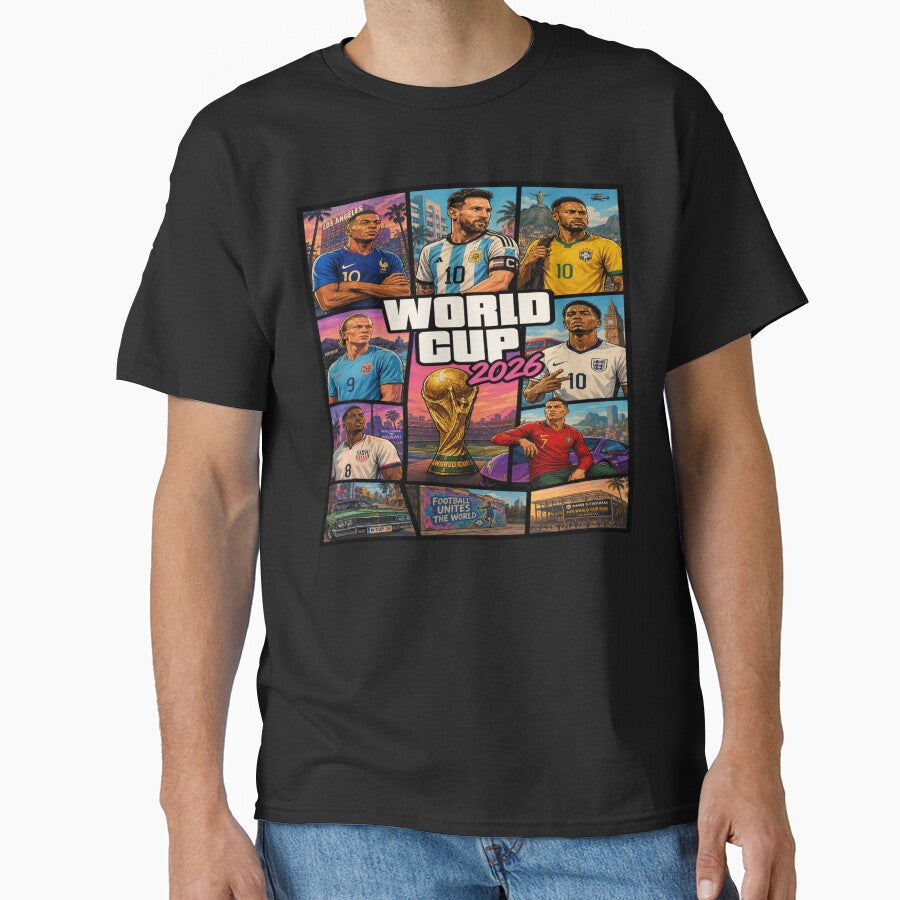 World Cup 2026 by KingsManKind Unisex T-shirt, Sweatshirt, Hoodie, Long Sleeve Tee - T-Shirt, Sweatshirt, Hoodie