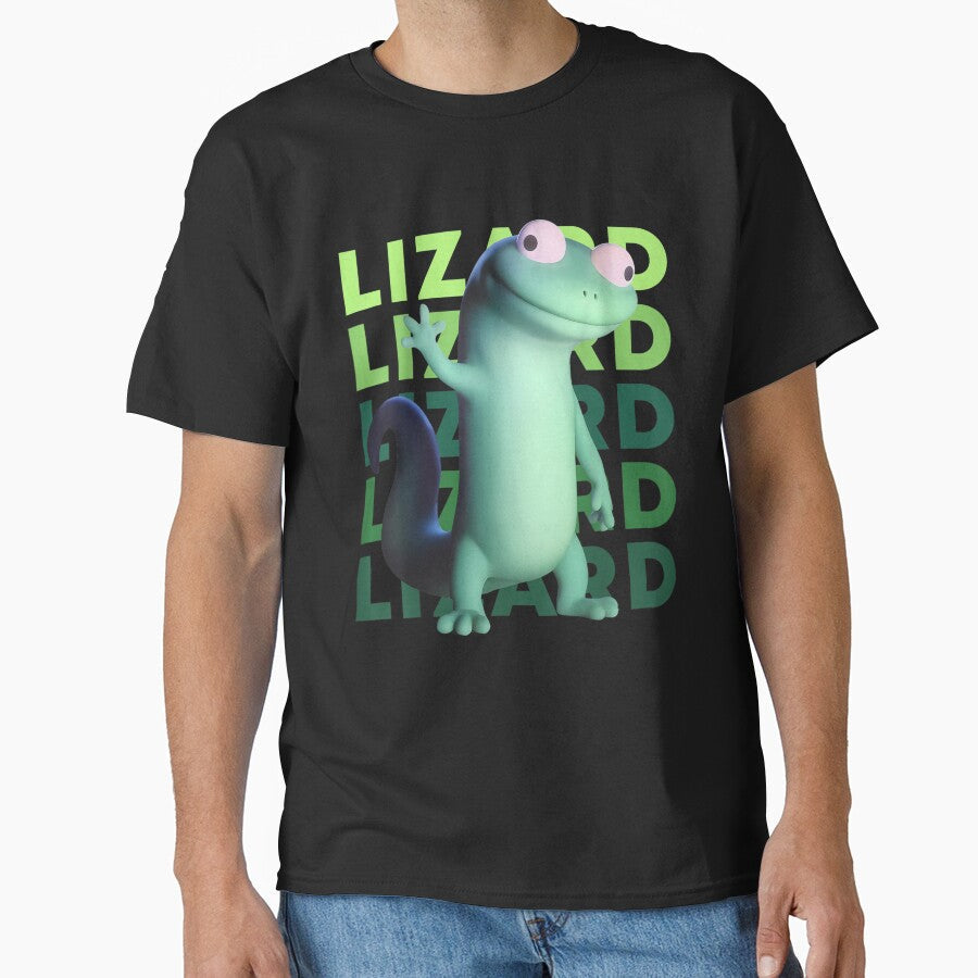 Funny Weirdcore Animal Lizard Lizard Lizard Meme - Derpy Lizard Button by ivotee Unisex T-shirt, Sweatshirt, Hoodie, Long Sleeve Tee - T-Shirt, Sweatshirt, Hoodie