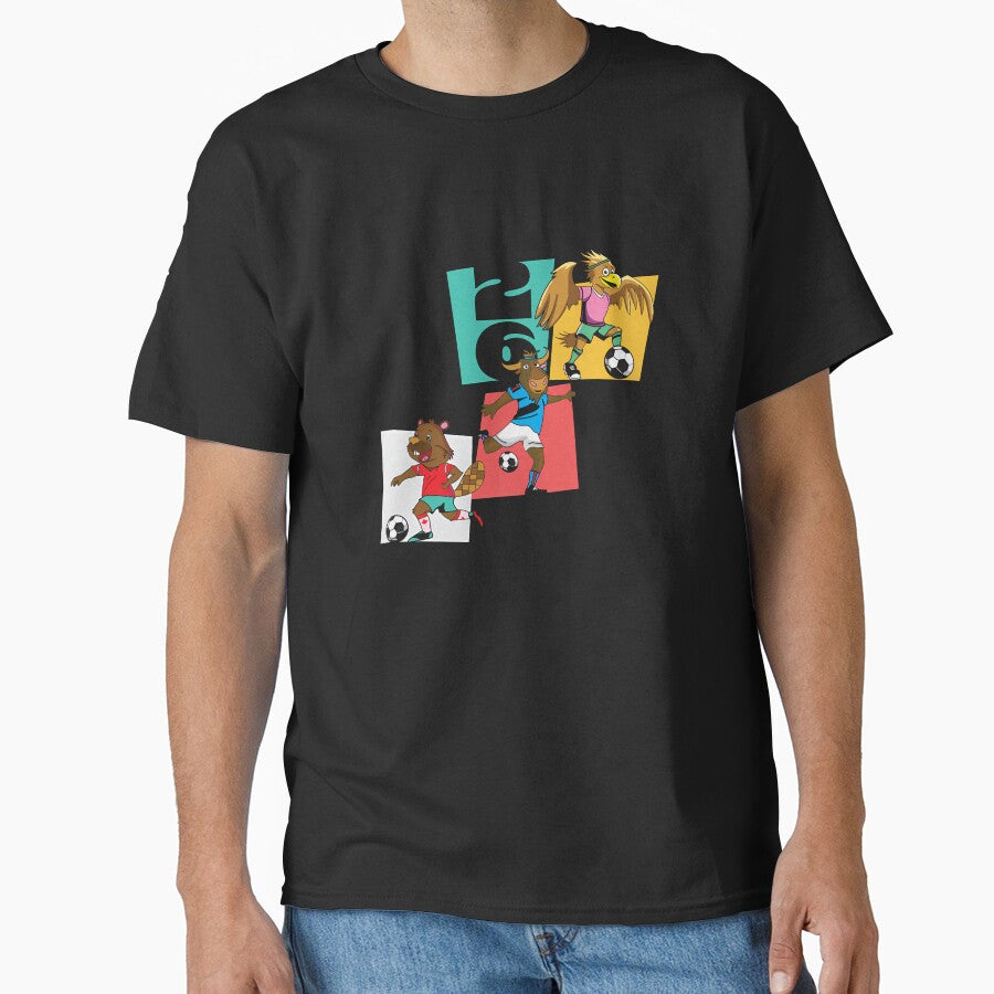North America Mascots 2 T-Shirt_83568192 by rattiya2009 Unisex T-shirt, Sweatshirt, Hoodie, Long Sleeve Tee - T-Shirt, Sweatshirt, Hoodie